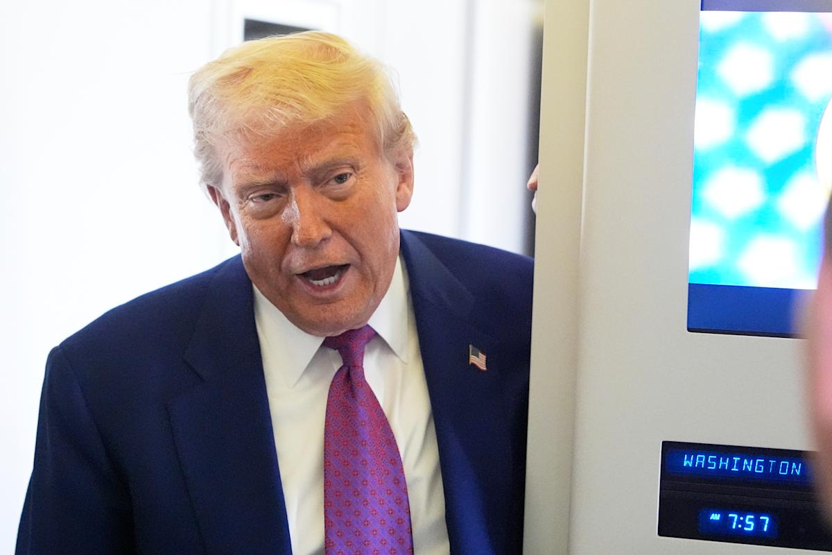 Trump tariffs live updates: China iPhone exports to US plunge to 14-year low amid tariff tensions