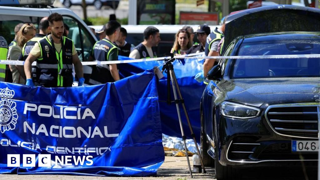 Ukrainian ex-top official shot dead outside Madrid school - reports