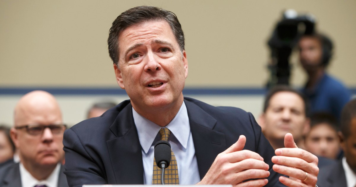 James Comey under investigation for '8647' Instagram post seen as potential threat to Trump's life